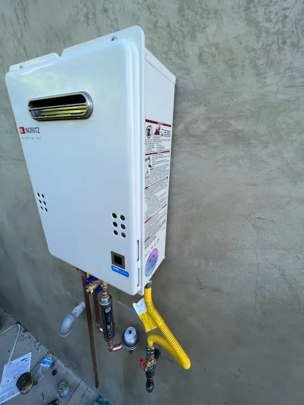 Tankless water heater installation for Hanover homes